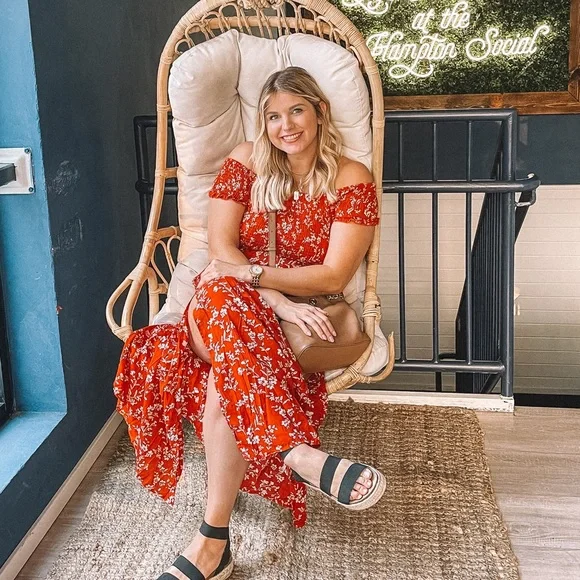 AMAZON | floral off the shoulder dress - Picture 2 of 2